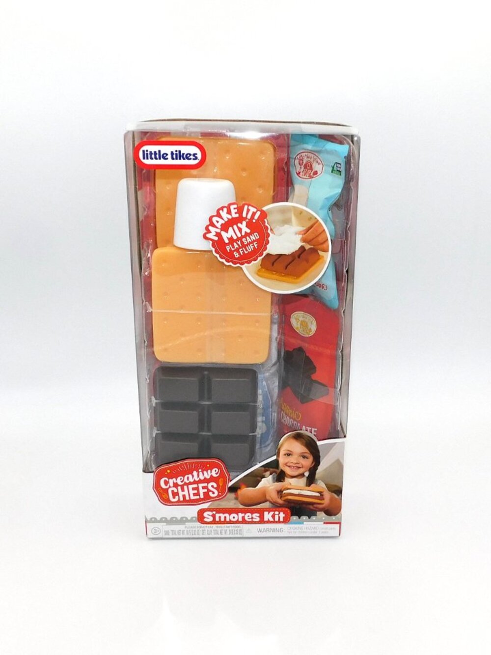Little Tikes Smores Kit Creative Chef 7 pce Play Food Chocolate Marshmallow New